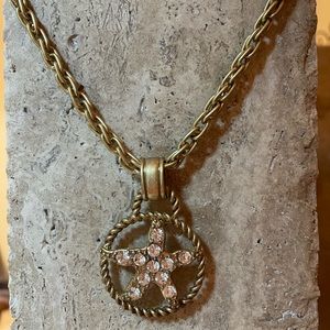 cabi Starfish Medallion Necklace